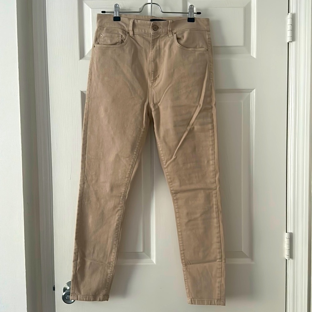 Ann Taylor High-Waisted Khaki Jean